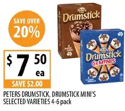 Supabarn Peters drumstick, drumstick mini's offer