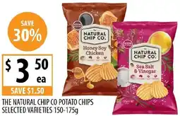 Supabarn The natural chip co potato chips offer