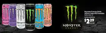 Campbells Wholesale Monster energy drink offer
