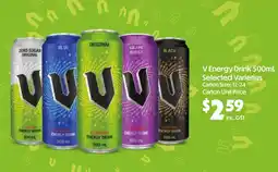 Campbells Wholesale V Energy Drink offer