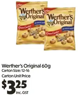 Campbells Wholesale Werther's Original offer