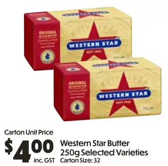 Campbells Wholesale Western Star Butter offer