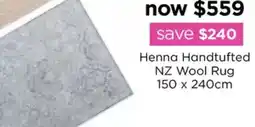 Early Settler Henna Handtufted NZ Wool Rug offer