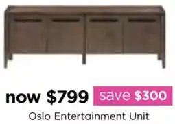 Early Settler Oslo Entertainment Unit offer