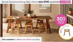 Early Settler Barndo Reclaimed Dining Table offer
