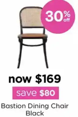 Early Settler Bastion Dining Chair Black offer