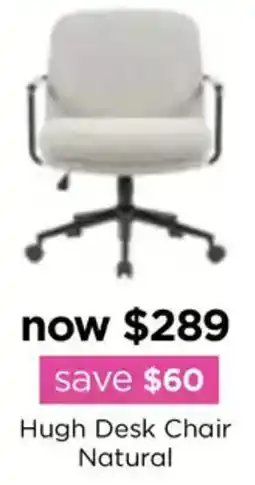 Early Settler Hugh Desk Chair offer