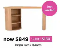 Early Settler Harpa Desk offer