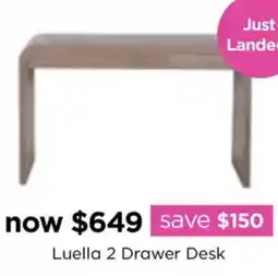 Early Settler Luella 2 Drawer Desk offer