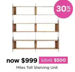 Early Settler Miles Tall Shelving Unit offer