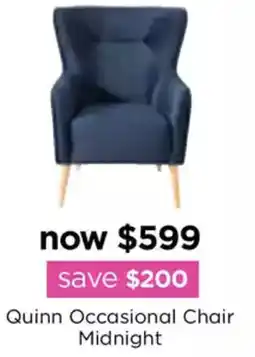 Early Settler Quinn Occasional Chair Midnight offer