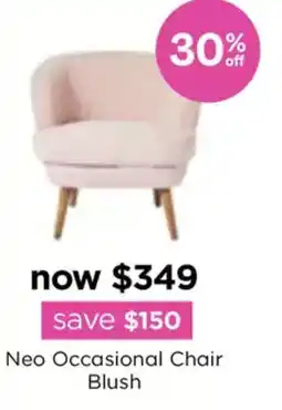 Early Settler Neo Occasional Chair Blush offer