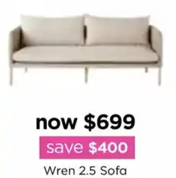 Early Settler Wren 2.5 Sofa offer