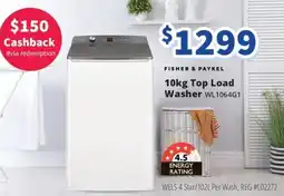 Bi-Rite Top Load Washer offer