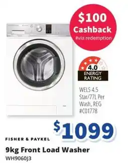 Bi-Rite Front Load Washer offer