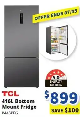 Bi-Rite Bottom Mount Fridge offer