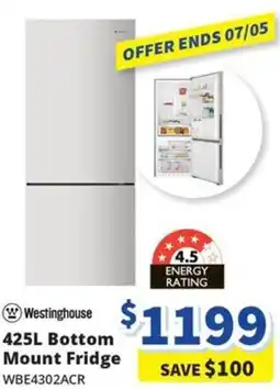 Bi-Rite Bottom Mount Fridge offer