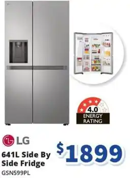 Bi-Rite Side By Side Fridge offer