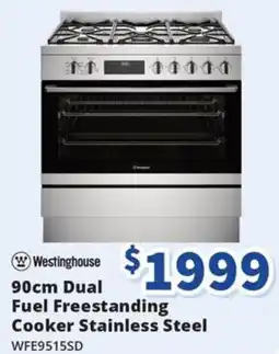 Bi-Rite Fuel Freestanding Cooker Stainless Steel offer