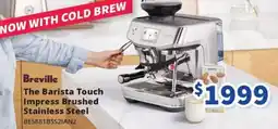 Bi-Rite The Barista Touch Impress Brushed Stainless Steel offer