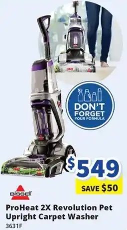 Bi-Rite ProHeat 2X Revolution Pet Upright Carpet Washer offer