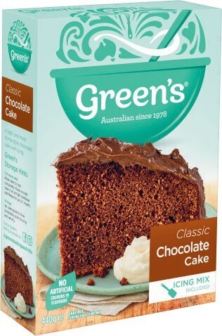 Coles Greenu2019s Traditional Baking Mix 380g-470g or Pancake Shake 300g-375g offer