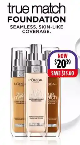Wizard Pharmacy True match foundation offer