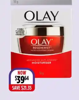 Wizard Pharmacy Regenerist advanced anti-ageing moisturiser offer