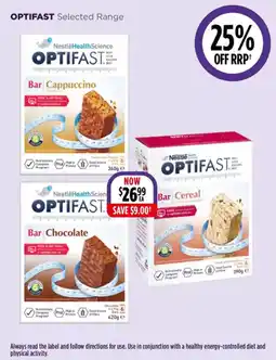 Wizard Pharmacy Optifast selected range offer