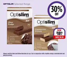 Wizard Pharmacy Optislim selected range offer
