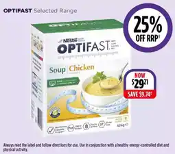 Wizard Pharmacy Optifast selected range offer