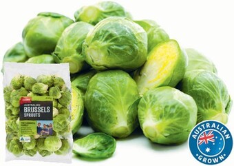 Coles Coles Australian Brussels Sprouts 400g Pack offer