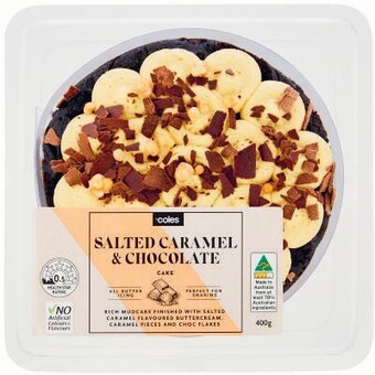 Coles Coles Double Layer Tea Cakes 400g offer