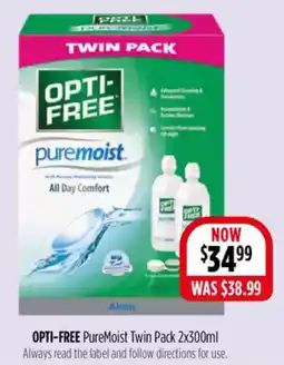 Wizard Pharmacy PureMoist Twin Pack offer