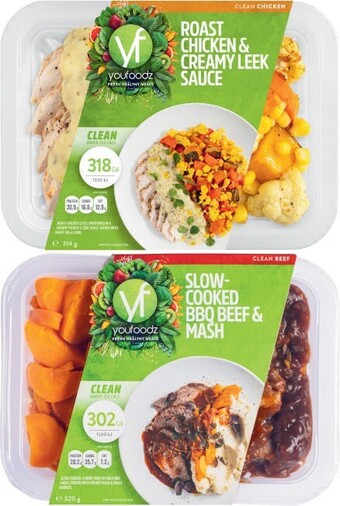 Coles Youfoodz Regular Meal 300g-356g offer