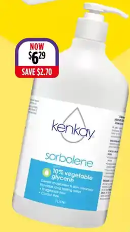 Wizard Pharmacy sarbolene vegetable glycerin offer