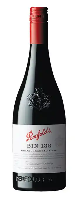Porters Penfolds bin 138 2019 shiraz grenache mataro 750ml offer