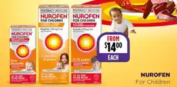 Wizard Pharmacy Nurofen for children offer