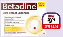 Wizard Pharmacy Sore Throat Lozenges offer