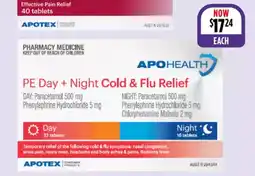 Wizard Pharmacy PE Day + Night Cold & Flu Relief offer