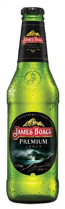 Porters James boag's premium lager stubbies 375ml 24 pack offer