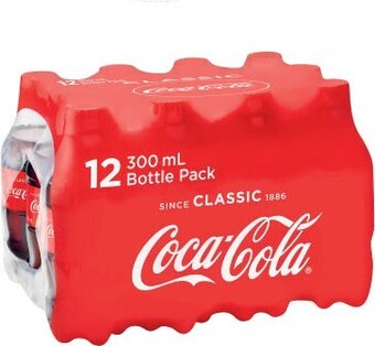 Coles Coca-Cola Soft Drink 12x300mL offer