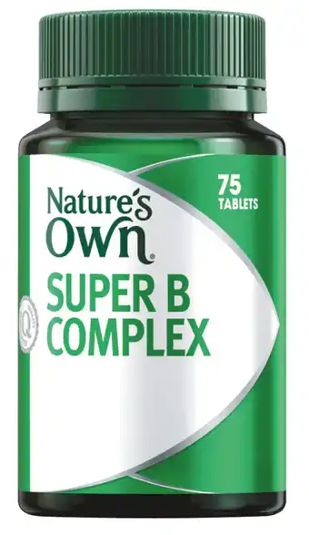 Pharmacy Direct Nature’s own super b complex 75 tablets offer