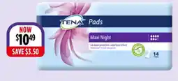 Wizard Pharmacy Tena pads maxi night offer