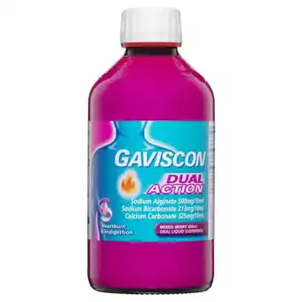 Pharmacy Direct Gaviscon mixed berry 600ml offer