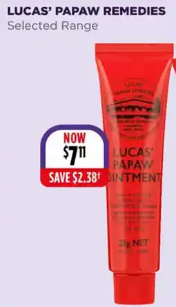 Wizard Pharmacy Lucas' papaw remedies offer