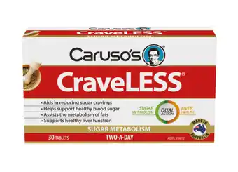 Pharmacy Direct Caruso's craveless 30 tablets offer