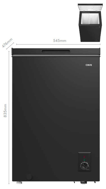 The Good Guys Chiq 99l chest freezer offer