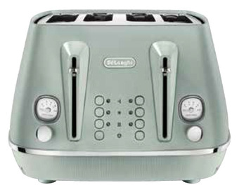 The Good Guys Delonghi distina perla 4 slice toaster - mint offer