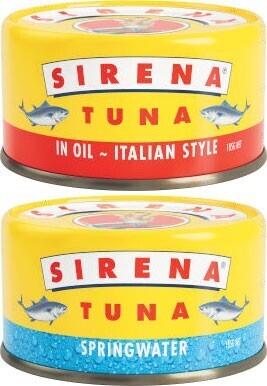 Coles Sirena Tuna 185g offer